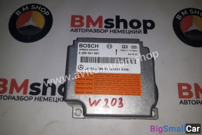 Блок AirBag Mercedes W203 из Японии - купить Уфе