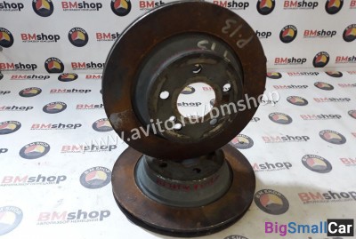 Диски тормозные задние Мерседес W211 из Японии - купить Уфе