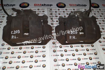 Суппорт тормозной передний Mercedes W203 из Японии - купить Уфе