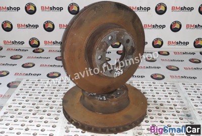 Диски тормозные передние (Комплект) bmw e60 - купить Уфе