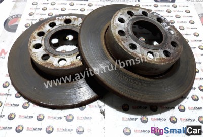 Диски тормозные задние Volkswagen Golf Plus - купить Уфе