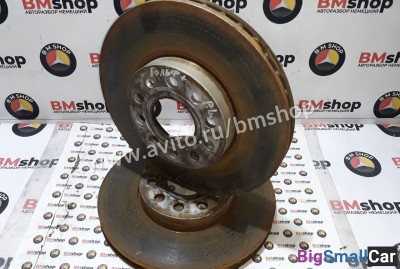 Диски тормозные передние Volkswagen Golf Plus - купить Уфе