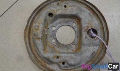 Пыльник тормозного диска задний левый от Opel Vectra A 1988-1995 - купить Уфе