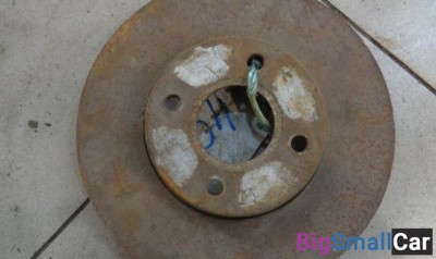 Диск тормозной передний от Ford Focus 1 ZX4 2004-2005 - купить Уфе