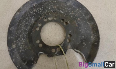 Пыльник тормозного диска задний правый от Jaguar X-TYPE 2001-2009 - купить Уфе