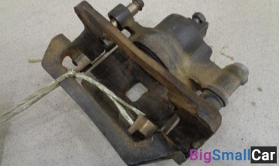 Суппорт задний левый от Subaru Outback BG 1994-1999 - купить Уфе