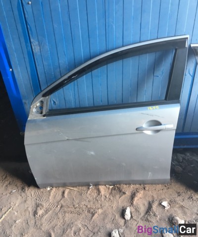 Митсубиси Лансер Дверь передняя левая серебро - купить Уфе