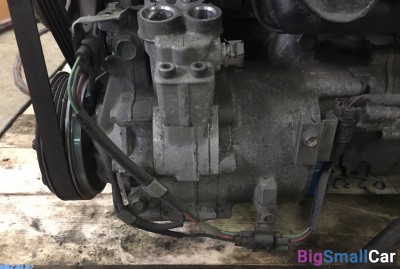 Компрессор кондиционера Хонда цивик гибрид 1.3