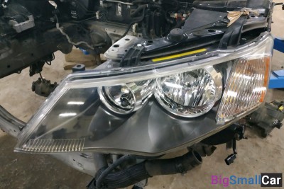 Mitsubishi Outlander xl фара левая ксенон