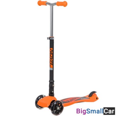 Подростковый самокат-кикборд 120F.NRAINBOW.OR20 NOVATRACK