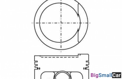 Поршень поштучно mopisan MP123100 1.6 81.0