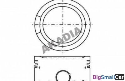 Поршень поштучно mopisan MP122500 81мм 1.5x1.75x2м