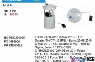 Насос топливный krauf KR0456M в сборе