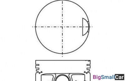 Поршень поштучно mopisan MP122302 1.8 81,5