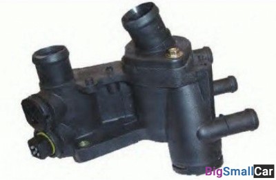 Термостат в сборе VAG 032121111S датчик квадратный