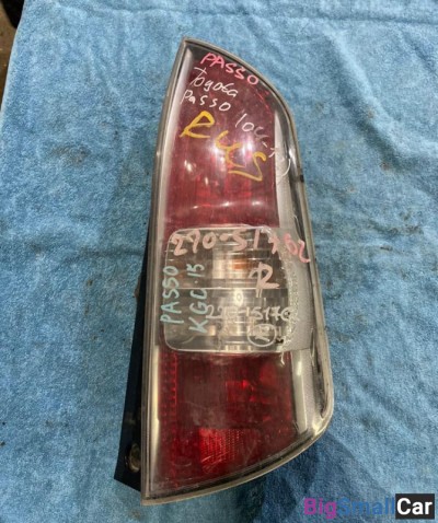 Фонарь задний правый Toyota Passo - купить Уфе