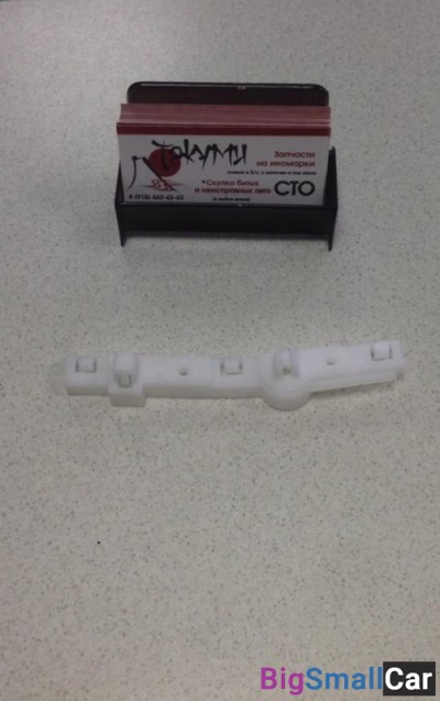 Крепление бампера левое Nissan note - купить Уфе