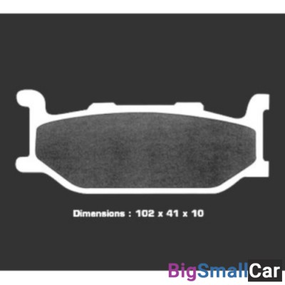 Тормозные колодки Nissin 2P-233NS - купить Уфе