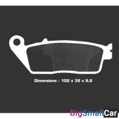 Тормозные колодки Nissin 2P-281NS - купить Уфе