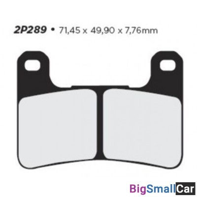 Тормозные колодки Nissin 2P-289ST - купить Уфе