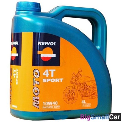 Масло моторное REPSOL MOTO SPORT 4T 10W40 4L 6024/R - купить Уфе