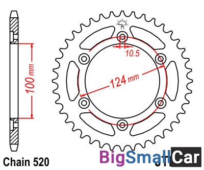Звезда ведомая JT JTR735.45