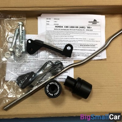 Слайдеры CRASH-PROTECTION HONDA CBR1000RR 08-11 CPHO-023-B - купить Уфе