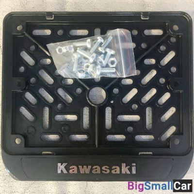 Рамка под номер KAWASAKI 190x145 5550-2019 - купить Уфе
