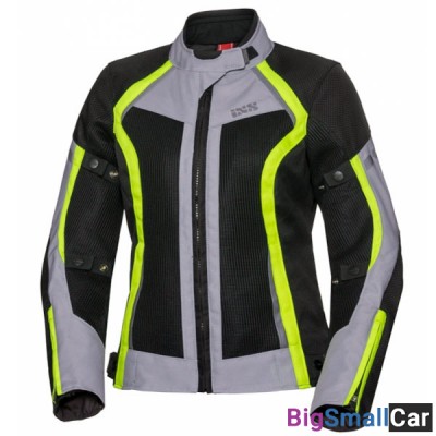 Куртка текстиль жен. IXS SportDamen Andora-Air blk/gr/yel DM X51046-395-DM - купить Уфе