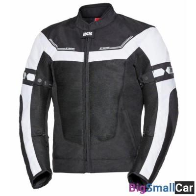 Куртка текстиль IXS Sport Jacke Levante-Air 2.0 blk/wh 5XL X51056-031-5XL - купить Уфе