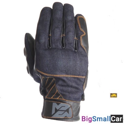 Перчатки MOTEQ Groot blue джинс XL M02312 - купить Уфе