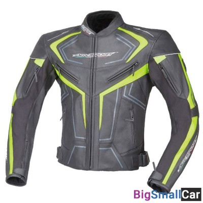 Куртка AGV Katana кожа black/yellow XL A02525 - купить Уфе