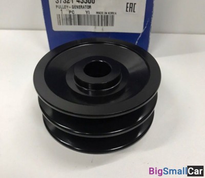 Шкив генератора D4DD Hyundai 3732145500 - купить Уфе