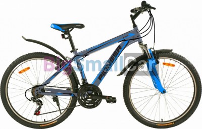 Горные велосипеды PIONEER CITY 26/18 gray-blue-black - купить Уфе